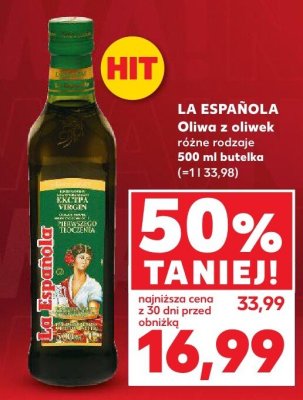 Oliwa z oliwek różne rodzaje 500 ml promocja w Kaufland