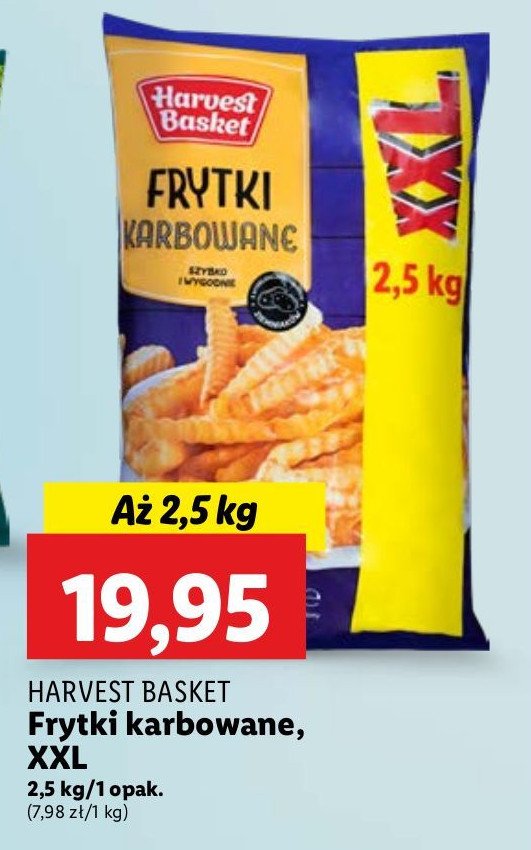 Frytki karbowane Harvest basket Harvest basket1 promocja