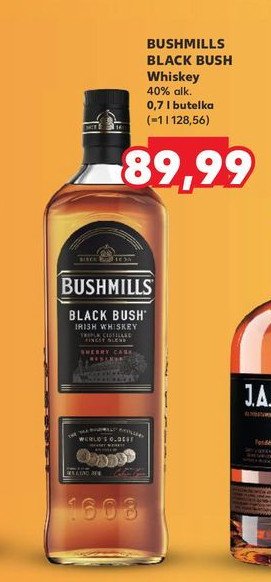 Whiskey BUSHMILLS BLACK BUSH promocja