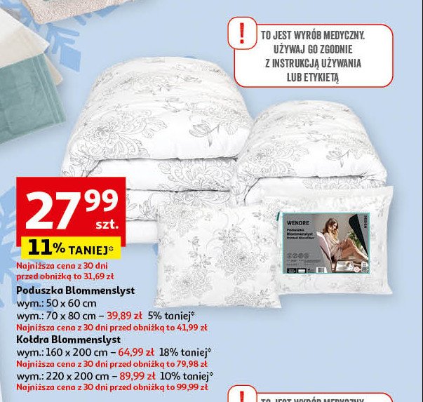 Poduszka blommenslyst 50 x 60 cm Wendre promocja w Auchan