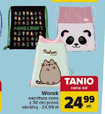 Worek pusheen promocja