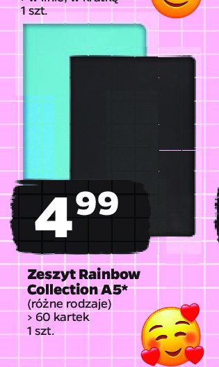Zeszyt a5 60k rainbow collection promocja