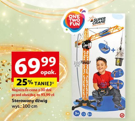 Dźwig sterowany 100 cm One two fun promocja w Auchan