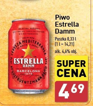 Piwo Estrella damm promocja