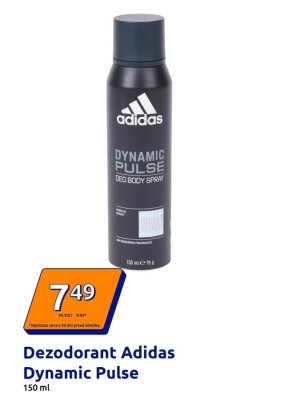 Dezodorant Adidas Dynamic Pulse 150 ml promocja w Action