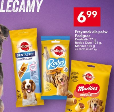 Przysmak dla psów Pedigree Rodeo Duos 123 g promocja w LEWIATAN