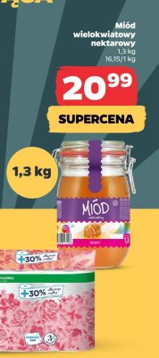 Miód wielokwiatowy nektarowy promocja w Netto
