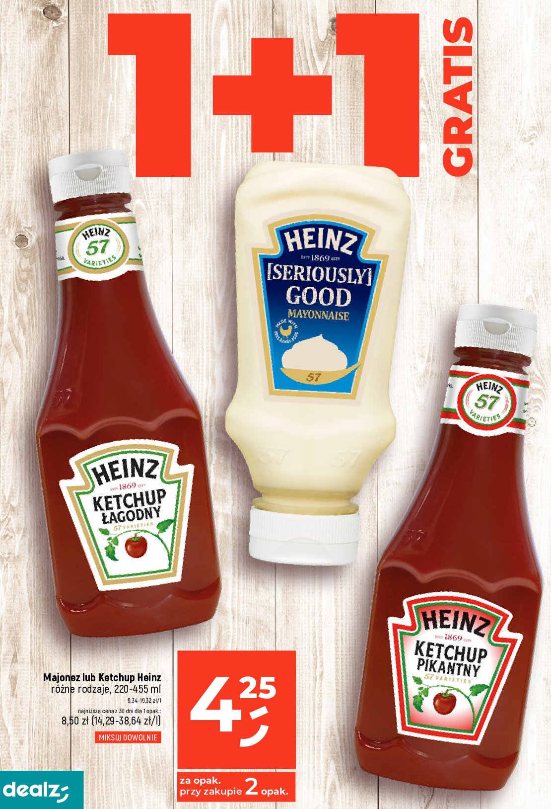 Majonez seriously good Heinz promocja