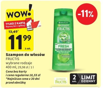 Szampon promocja w Intermarche