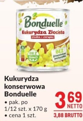 Kukurydza konserwowa Bonduelle promocja w Makro