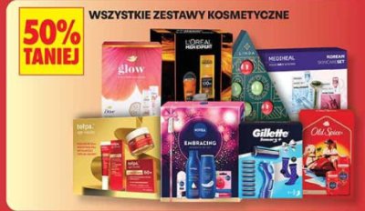 Wszystkie zestawy kosmetyczne -50% promocja w Biedronka