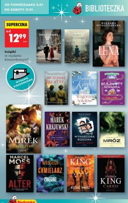 Książka - Bibliotekarka z Warszawy promocja w Biedronka