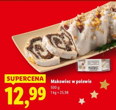 Makowiec w polewie Lidl promocja w Lidl