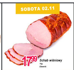 Schab wiśniowy Olewnik promocja