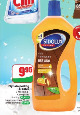 Płyn do podłóg, 2 rodzaje promocja w Dino