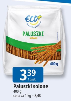 Paluszki solone Eco+ promocja w Leclerc