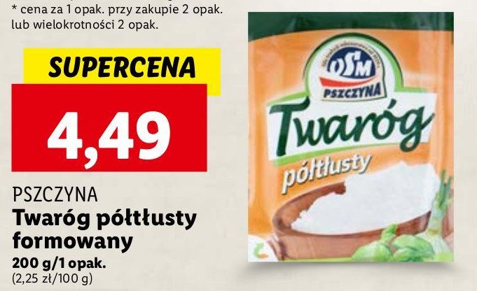 Twar贸g po艂t艂usty OSM PSZCZYNA promocja