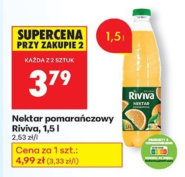 Nektar pomarańczowy  promocja w Biedronka