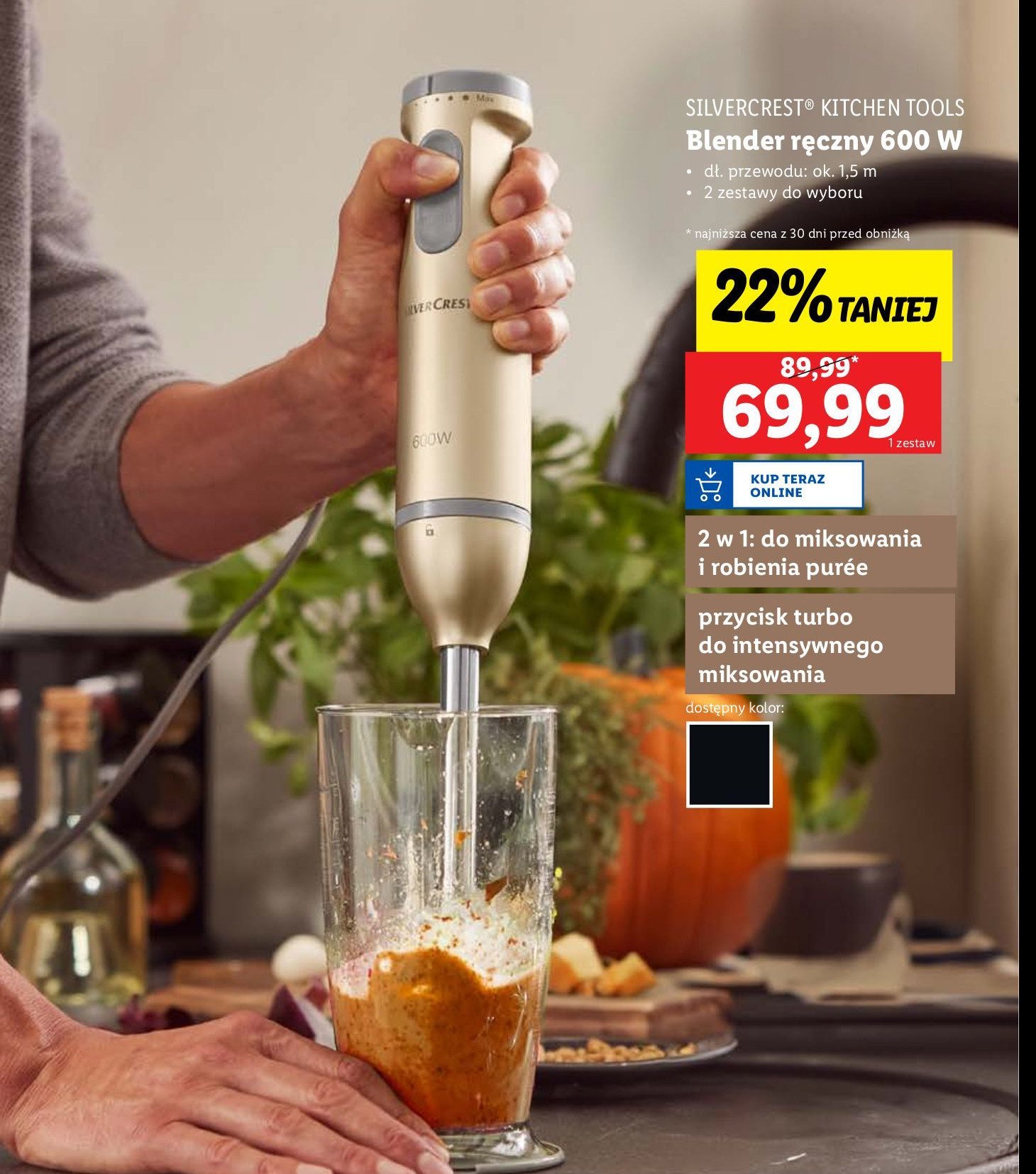 Blender 600 w Silvercrest promocja