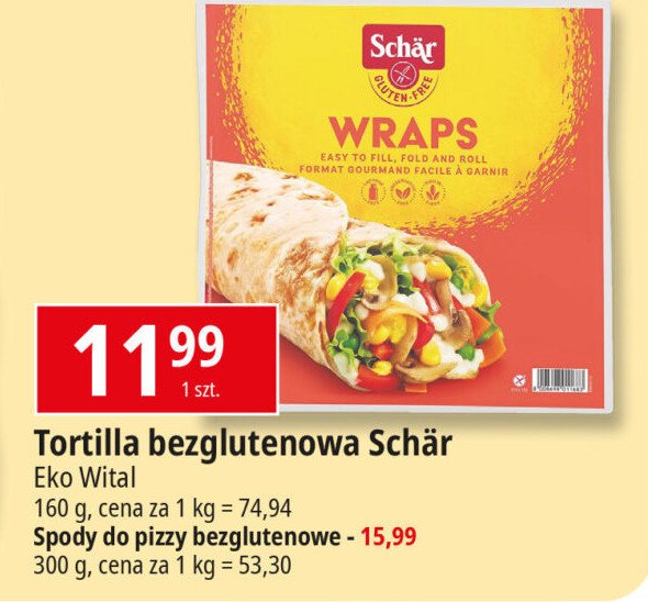 Wraps Schar promocja