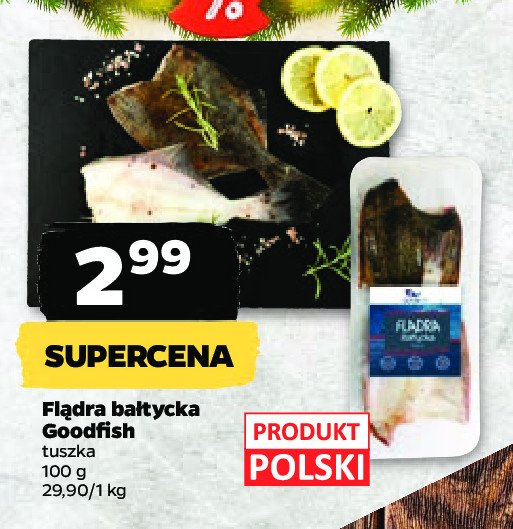 Flądra bałtycka Good fish promocja
