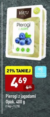 Pierogi z jagodami Virtu promocja