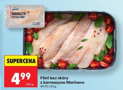 Filet bez skóry z karmazyna  promocja w Biedronka