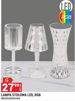 LAMPA STOŁOWA LED, RGB akumulatorowa promocja w Merkury Market