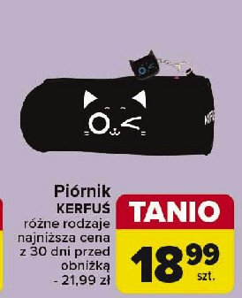 Piórnik kerfuś Carrefour promocja