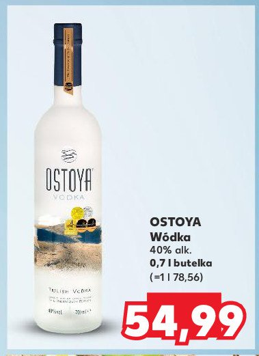 Wódka Ostoya vodka promocja