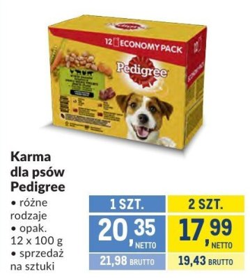 Karma dla psów Pedigree promocja w Makro