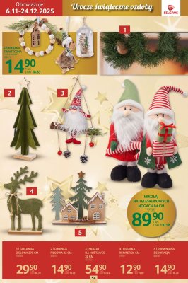 Drewniana dekoracja promocja w Selgros