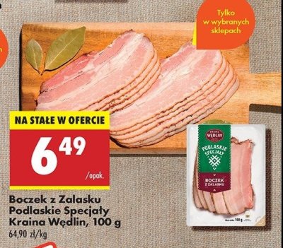 Boczek z zalasku Kraina w臋dlin podlaskie specja艂y promocja