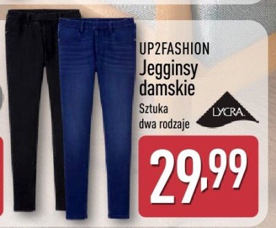 Jegginsy damskie promocja w Aldi