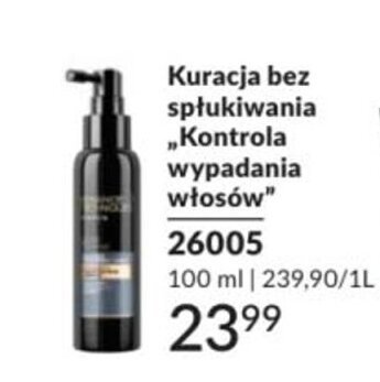 Kuracja bez spłukiwania Kontrola wypadania włosów 100ml promocja w AVON