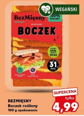 Boczek roślinny promocja w Kaufland