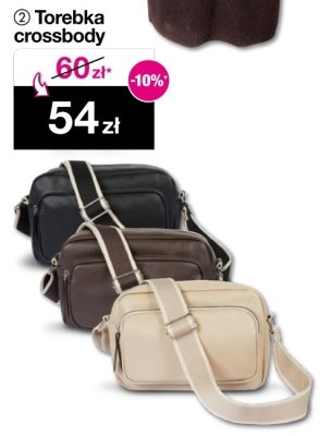 Torebka crossbody promocja w Woolworth