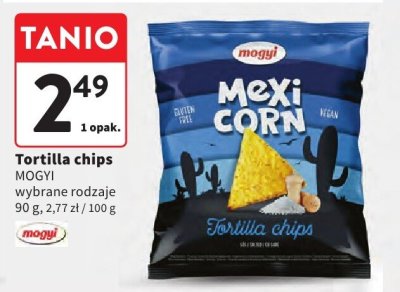 Tortilla chips MOGYI wybrane rodzaje 90g promocja w Intermarche