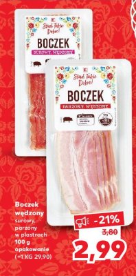 Boczek parzony plastry K-classic stąd takie dobre! promocja
