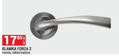 Klamka KLAMKA FORZA 2 rozeta, nikiel/satyna promocja w Merkury Market
