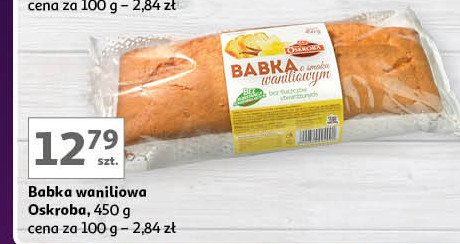 Babka waniliowa Oskroba promocja