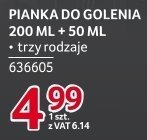 Pianka do golenia + trzy rodzaje promocja w Selgros