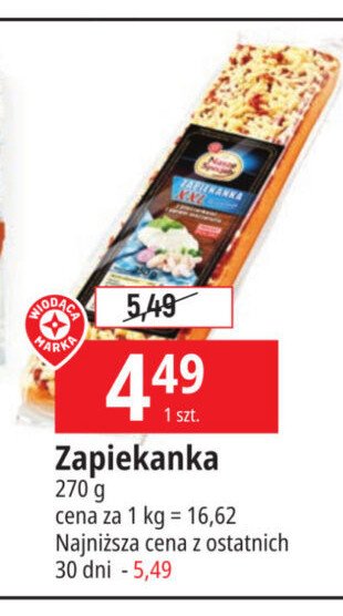Zapiekanka xxl z szynką Wiodąca marka nasze specjały promocja