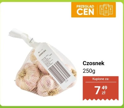 Czosnek 250g promocja w Dino