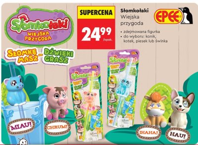Słomkołaki Wiejska Przygoda Epee promocja w Biedronka