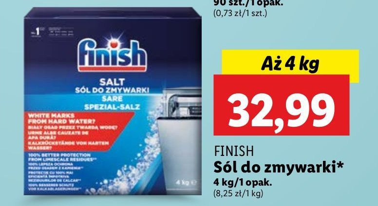 Sól do zmywarek Finish special salt promocja