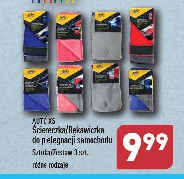 Ściereczki do samochodu AUTO XS promocja