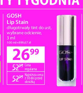 Tint do ust 002 wild berry Gosh promocja