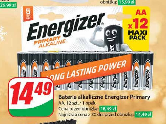 Baterie aa lr6 Energizer promocja