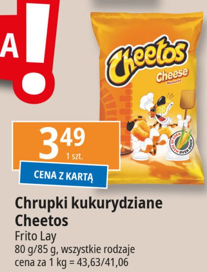 Chrupki serowe Cheetos promocja